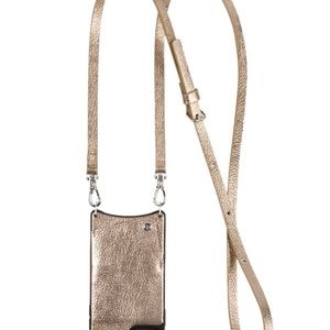 Bandolier iPhone 11Pro Crossbody  Metallic Champagne